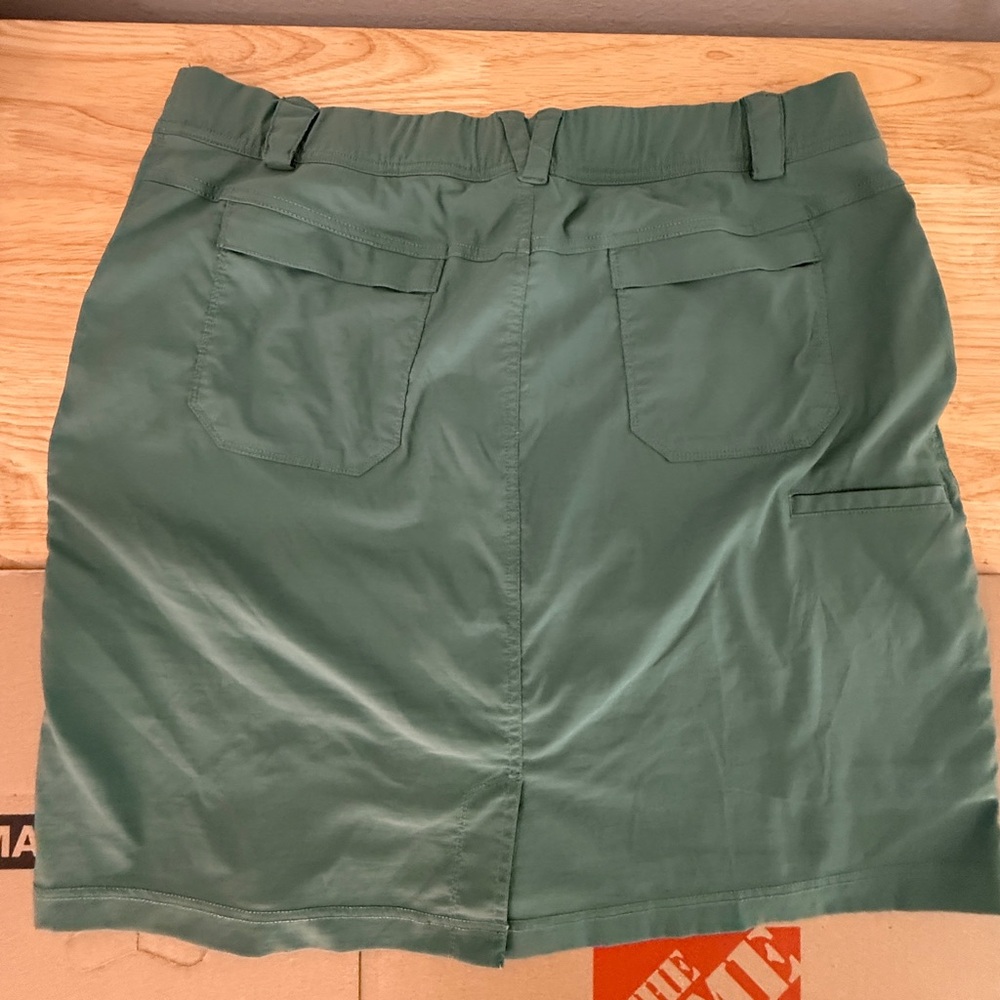 Duluth Trading Skort Womens Size XXL Green Athleasure Activewear Golf Casual - Picture 7 of 10